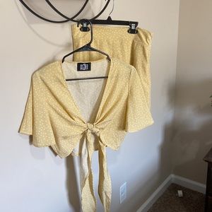 Two piece set together. Locally bought from boutique, size medium in both
